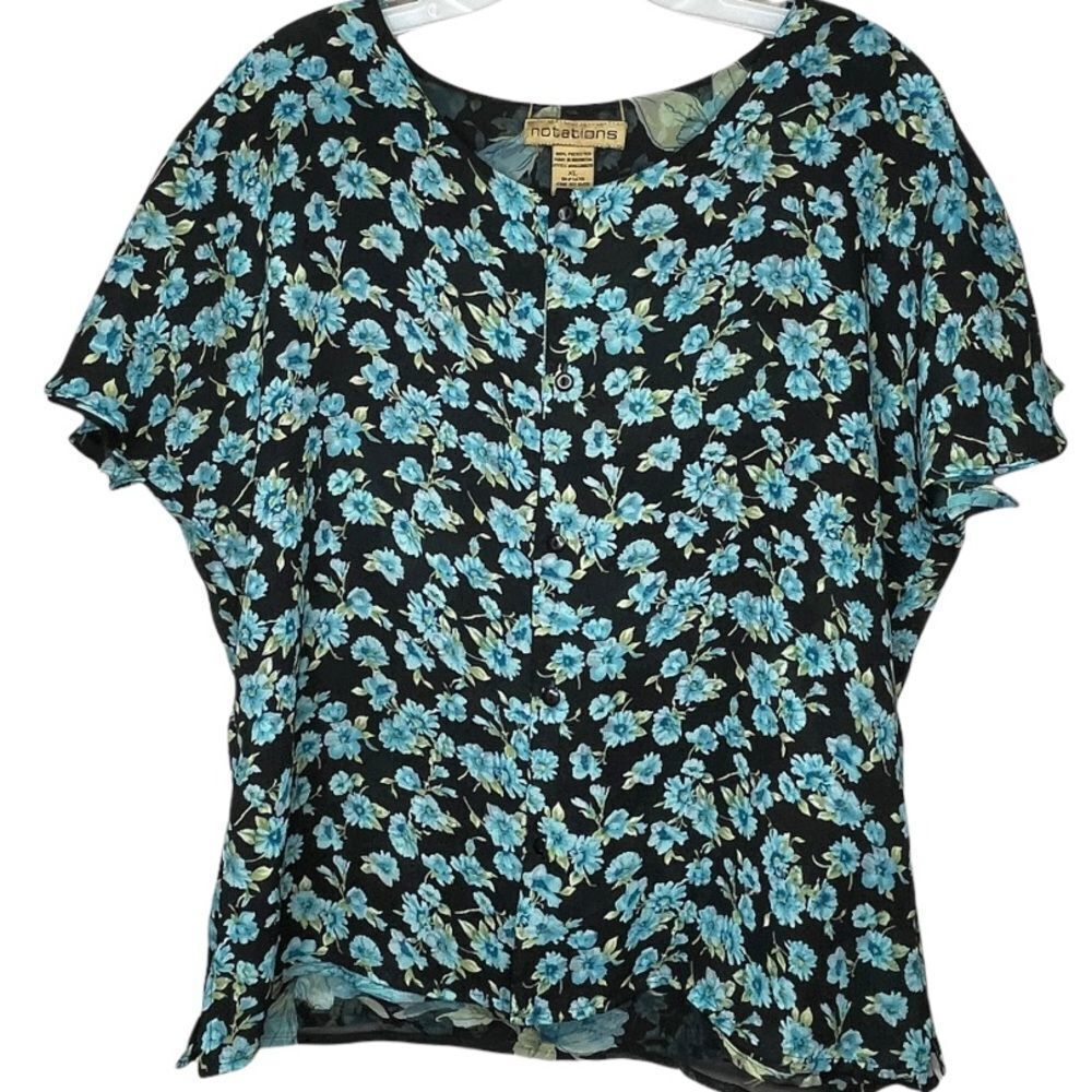 Notations Floral Top